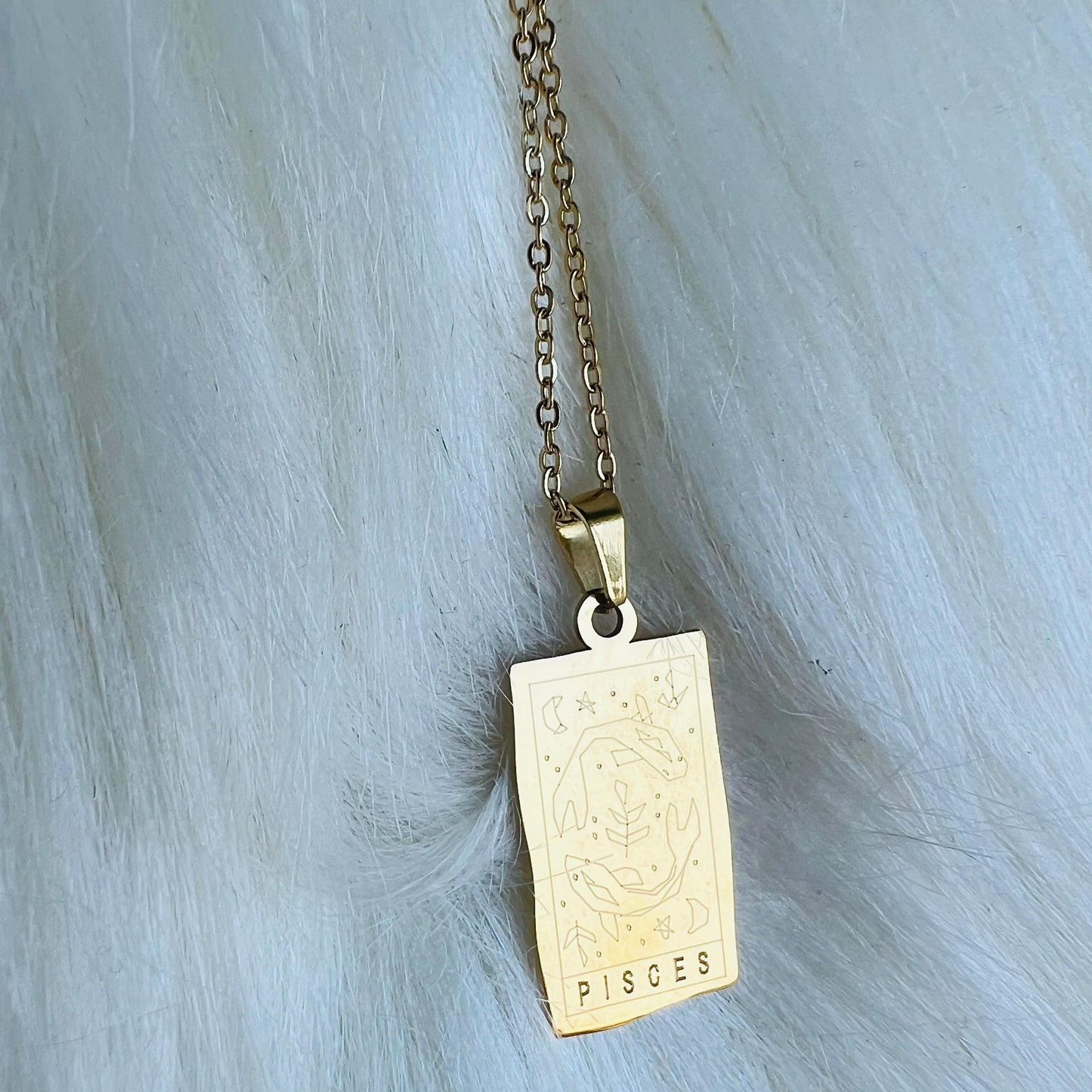 Pisces Zodiac Necklace