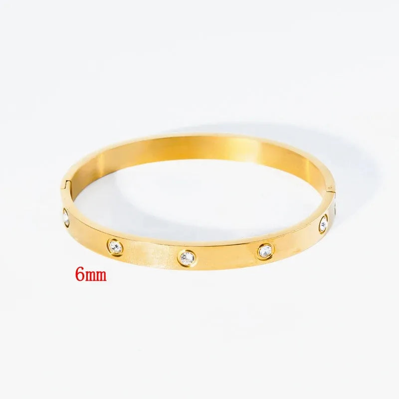 Forever Love Studded Bangle