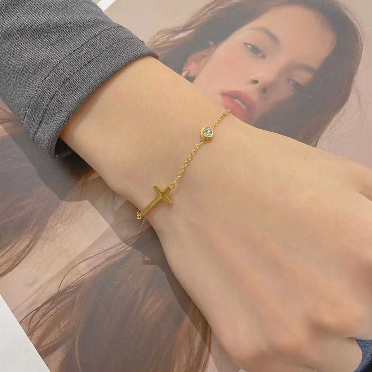 Cross Bracelet