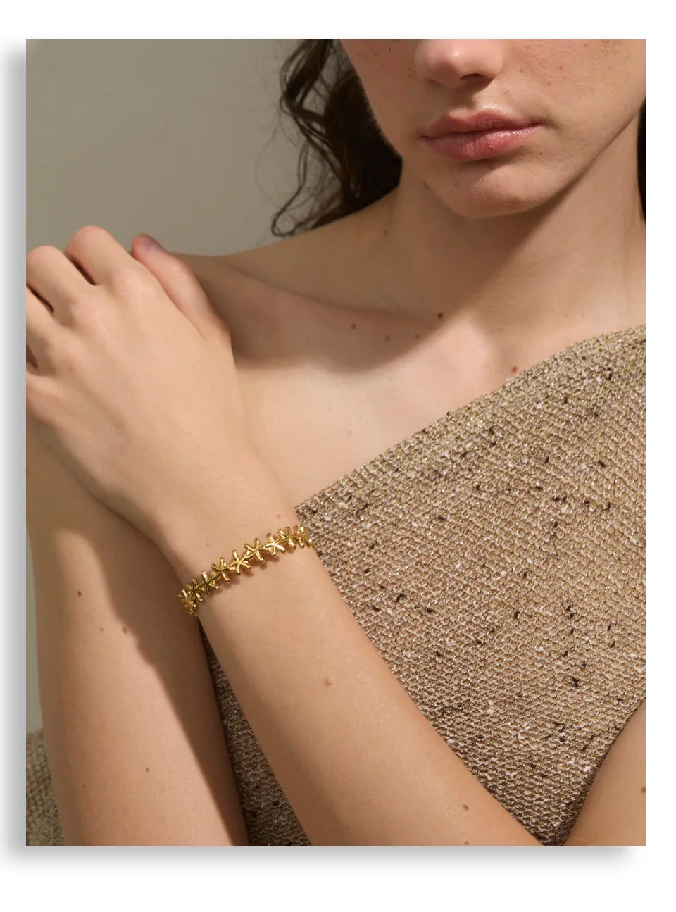Starfish Cuff Bracelet