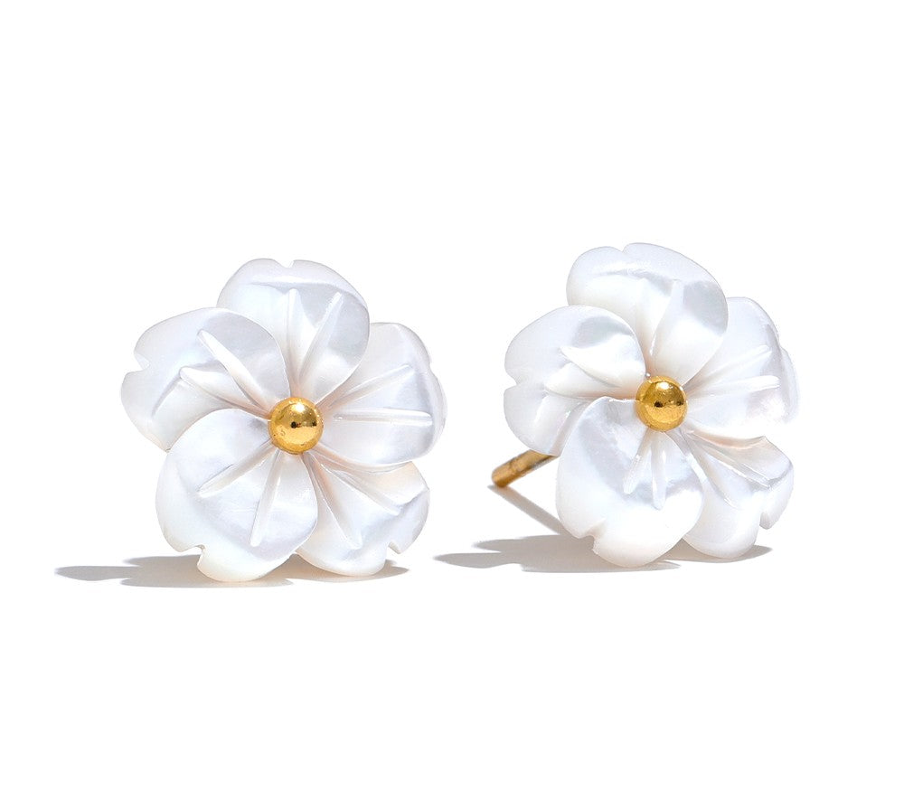 Florence Floral Stud Earrings