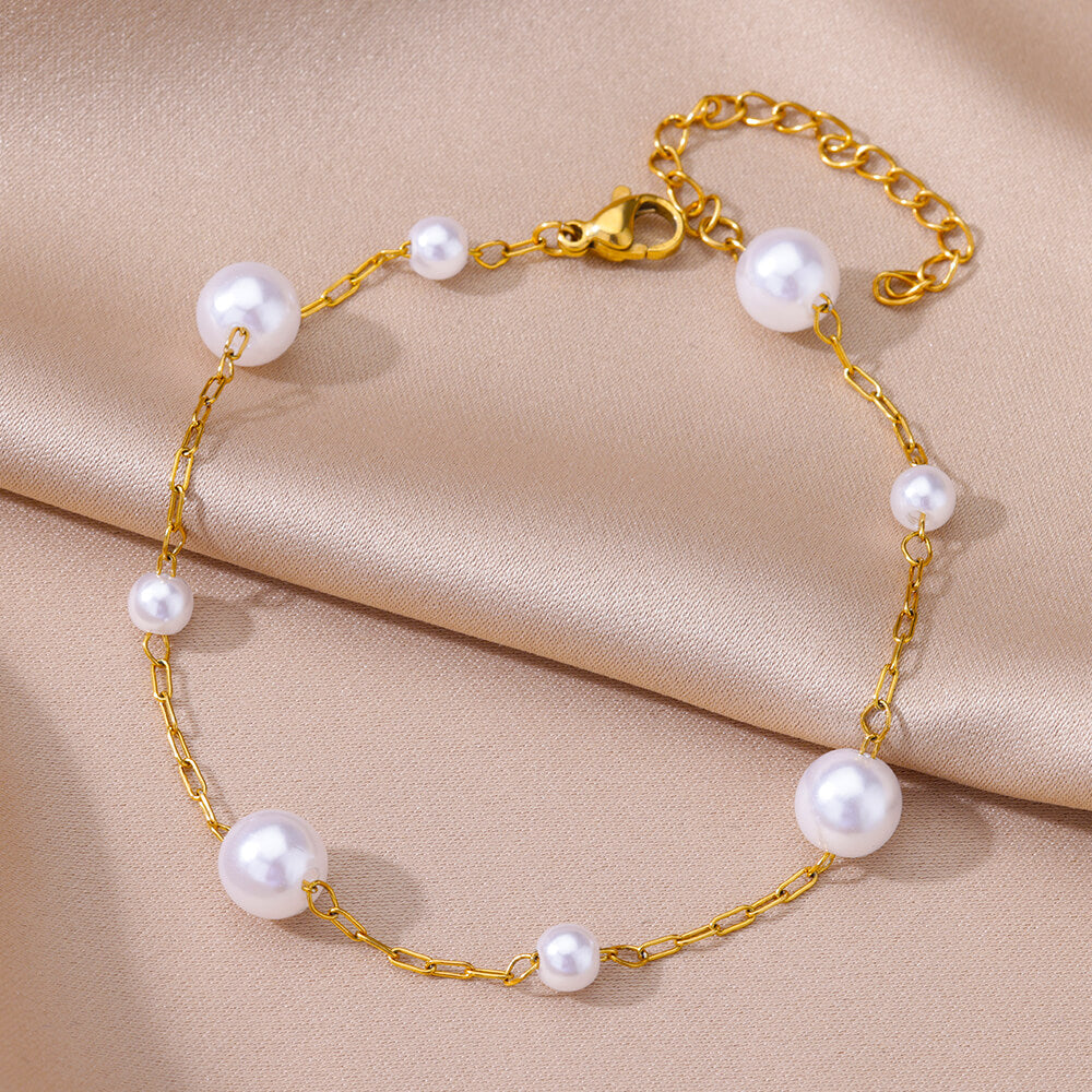 Stella Pearl Anklet