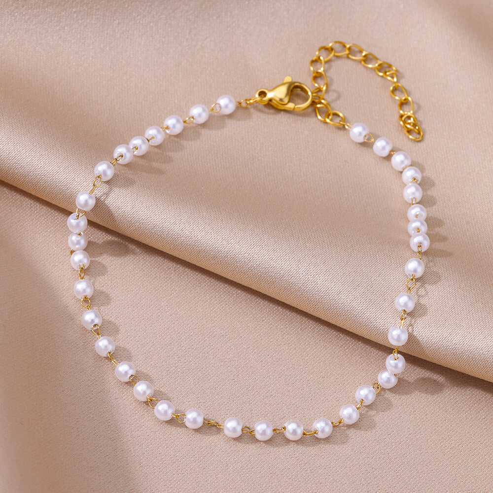 Nova Pearl Anklet