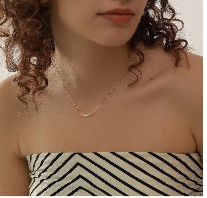 Natural Pearl Beads Necklace