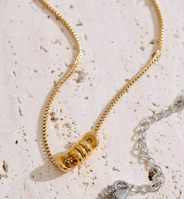 Round Removable Pendant Necklace