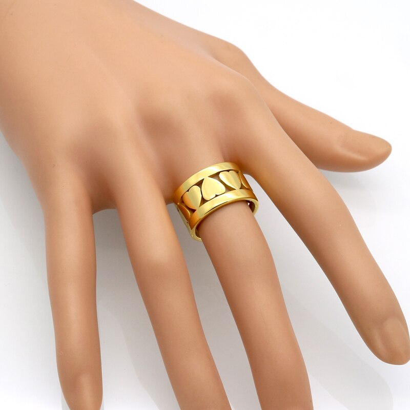 Stainless 18K Gold Plated Ring
