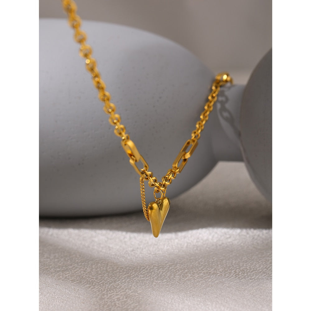 Stainless 18K Gold Plated Necklace