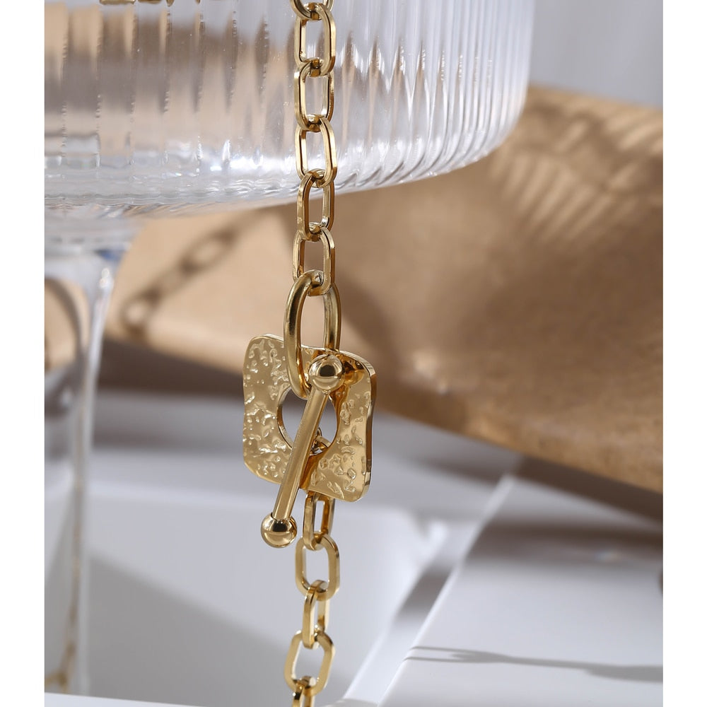 Stainless 18K Gold Plated Necklace