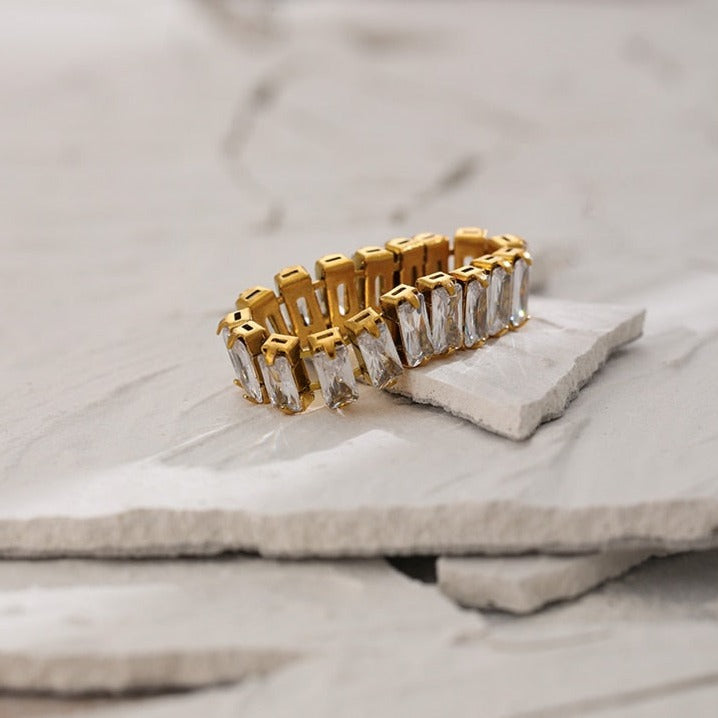 Stainless 18K Gold Plated Ring