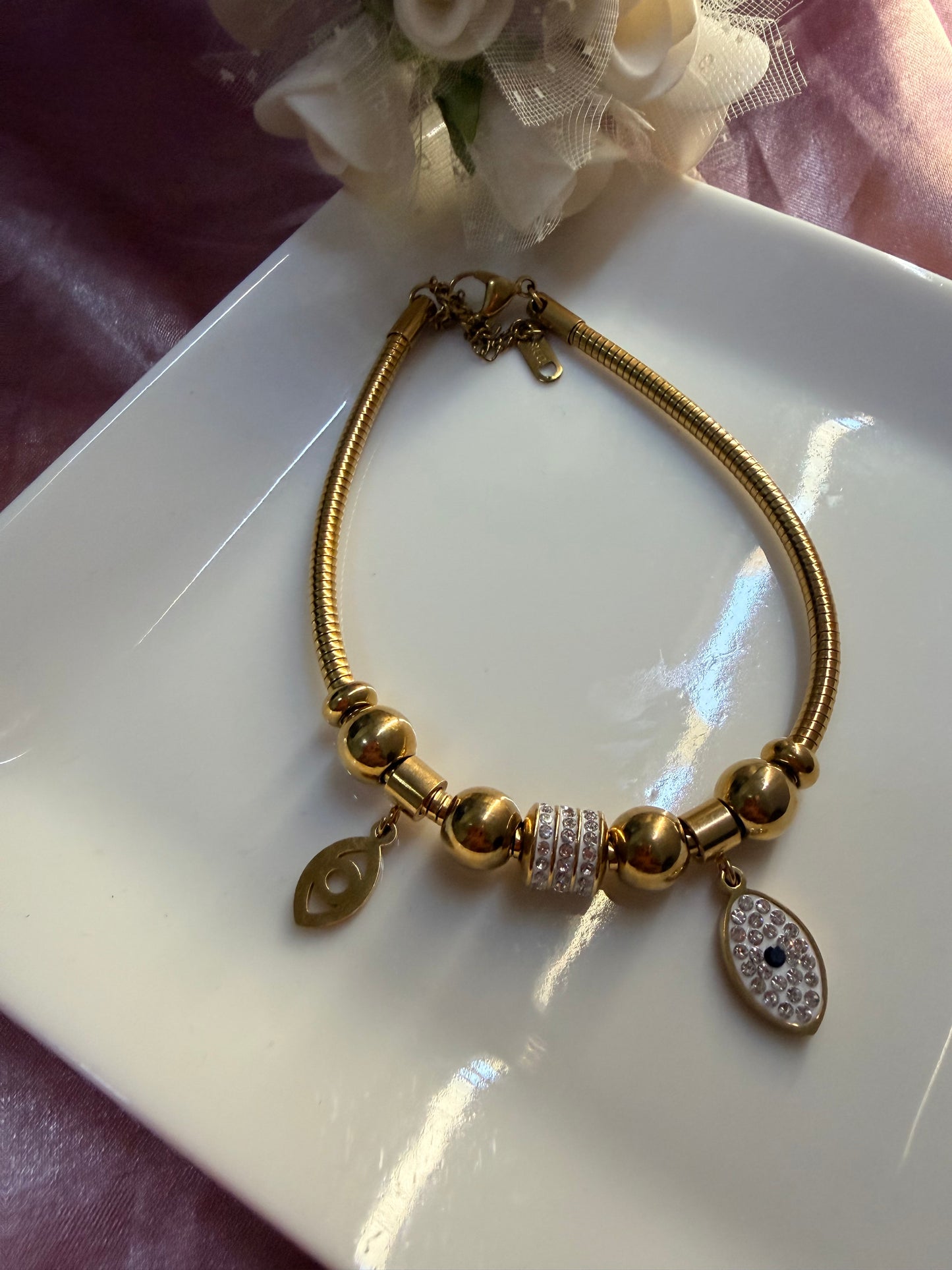 Eye Charm Bracelet