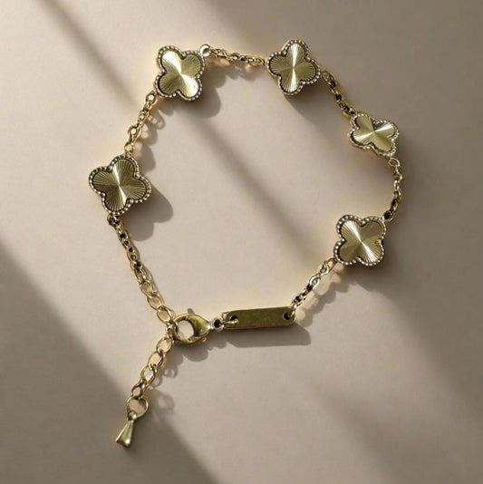 Four Leaf Clover Bracelet