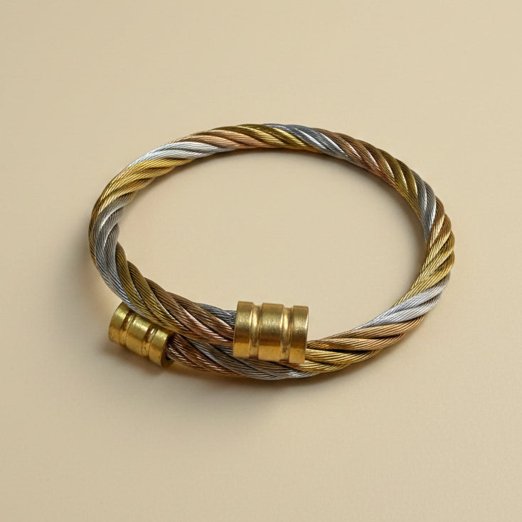Charol Bangle Tricolor