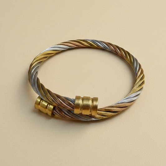 Charol Bangle Tricolor