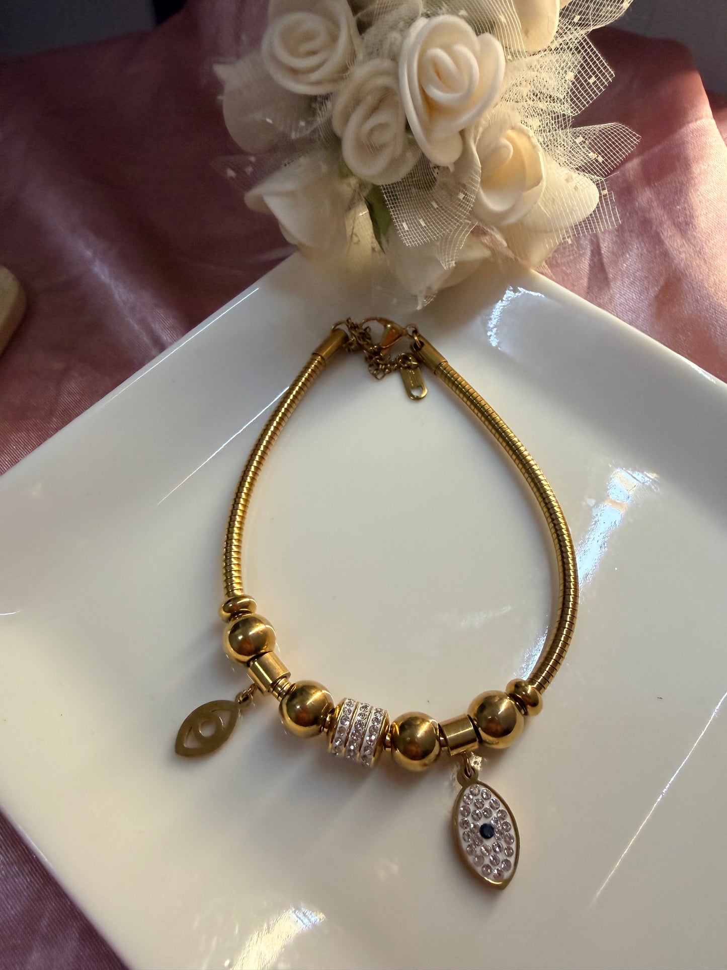 Eye Charm Bracelet
