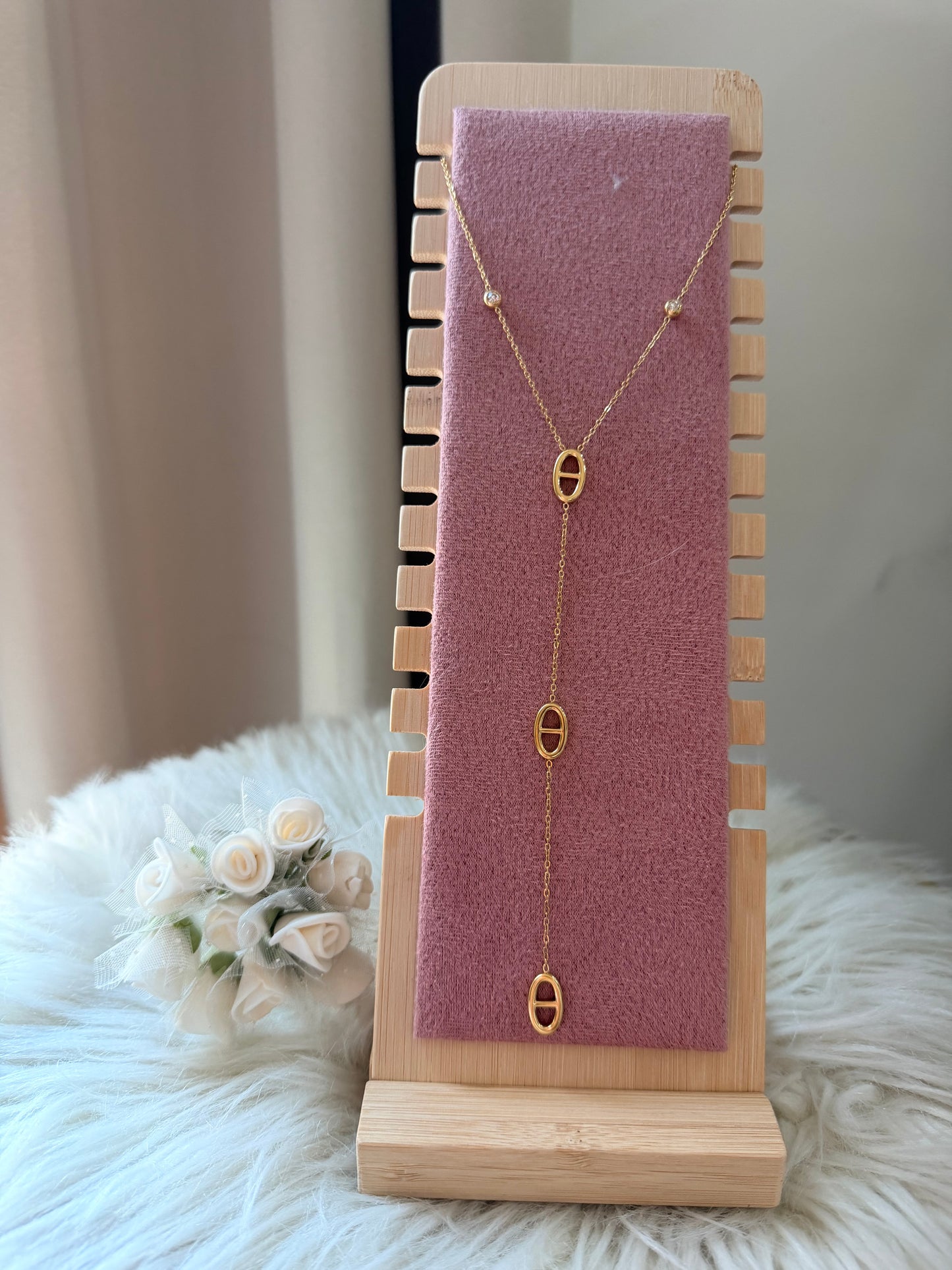 O Drop Necklace