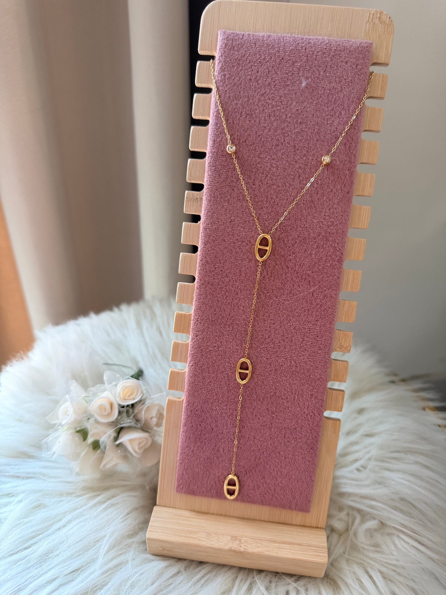 O Drop Necklace