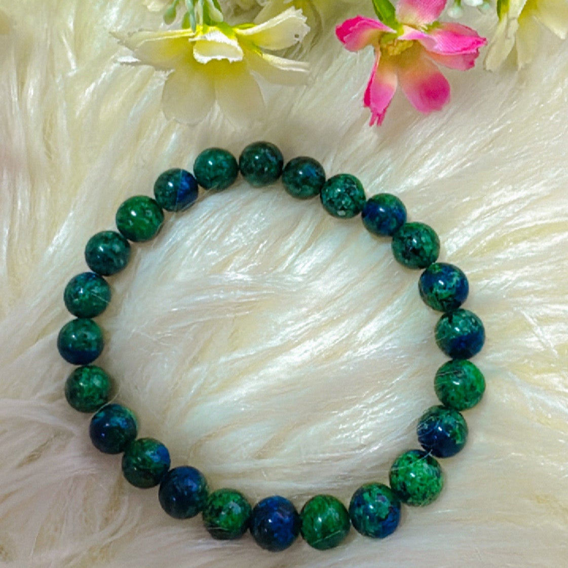 Green Sandstone Bracelet