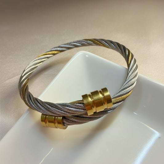 Charol Bangle 2 tone