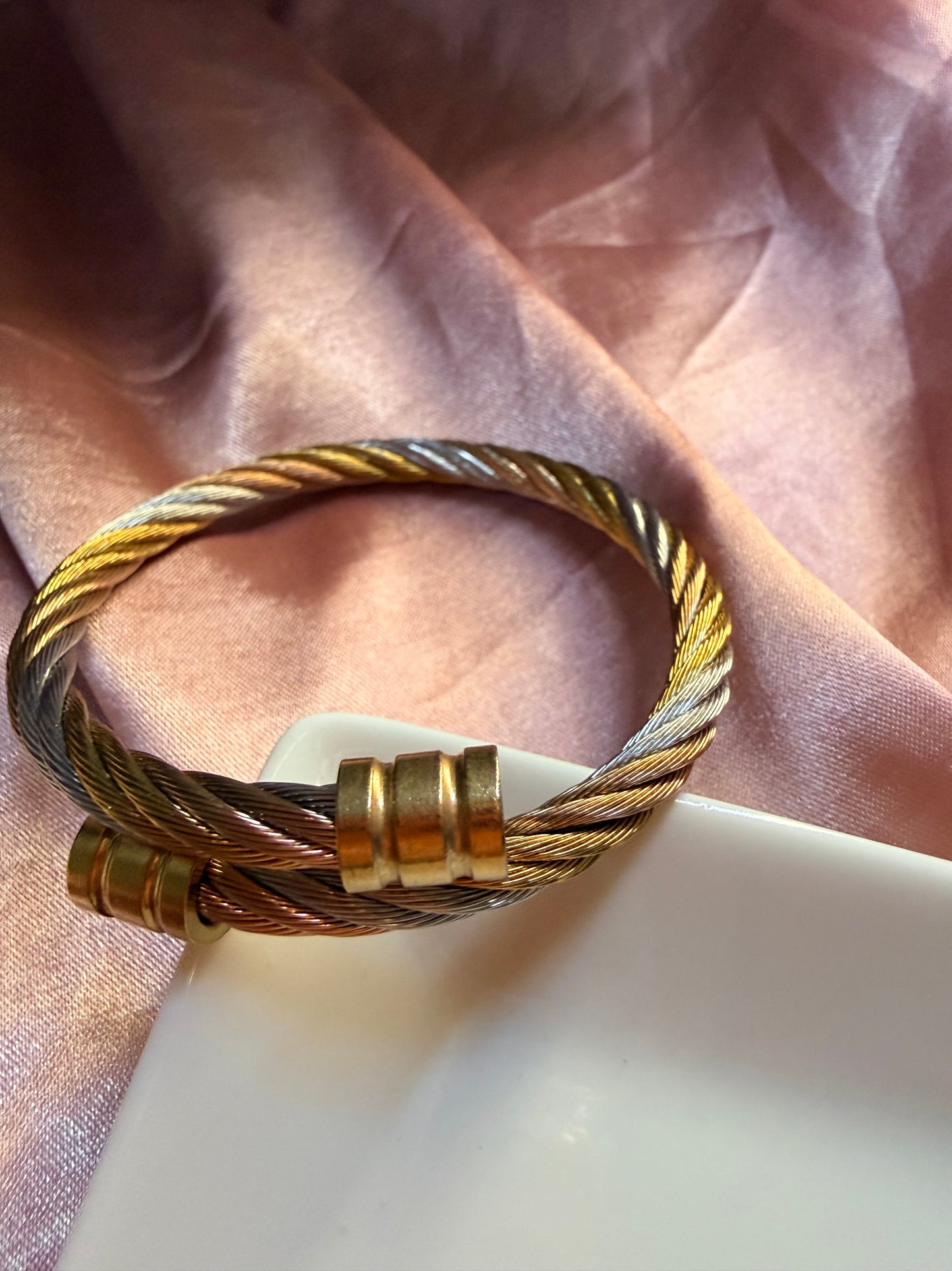 Charol Bangle Tricolor