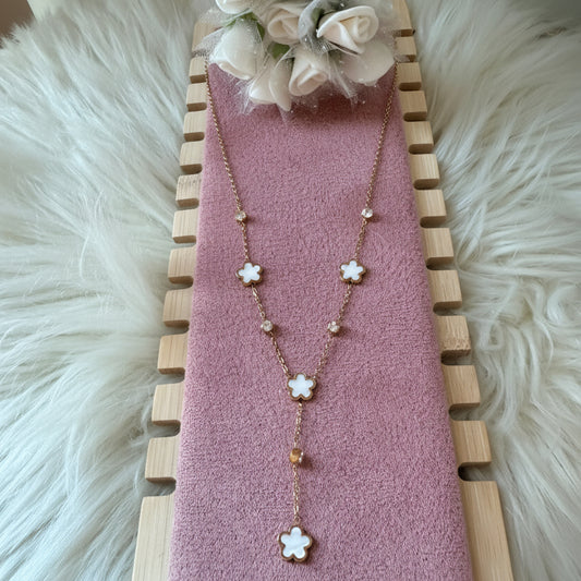 Clover Drop Necklace