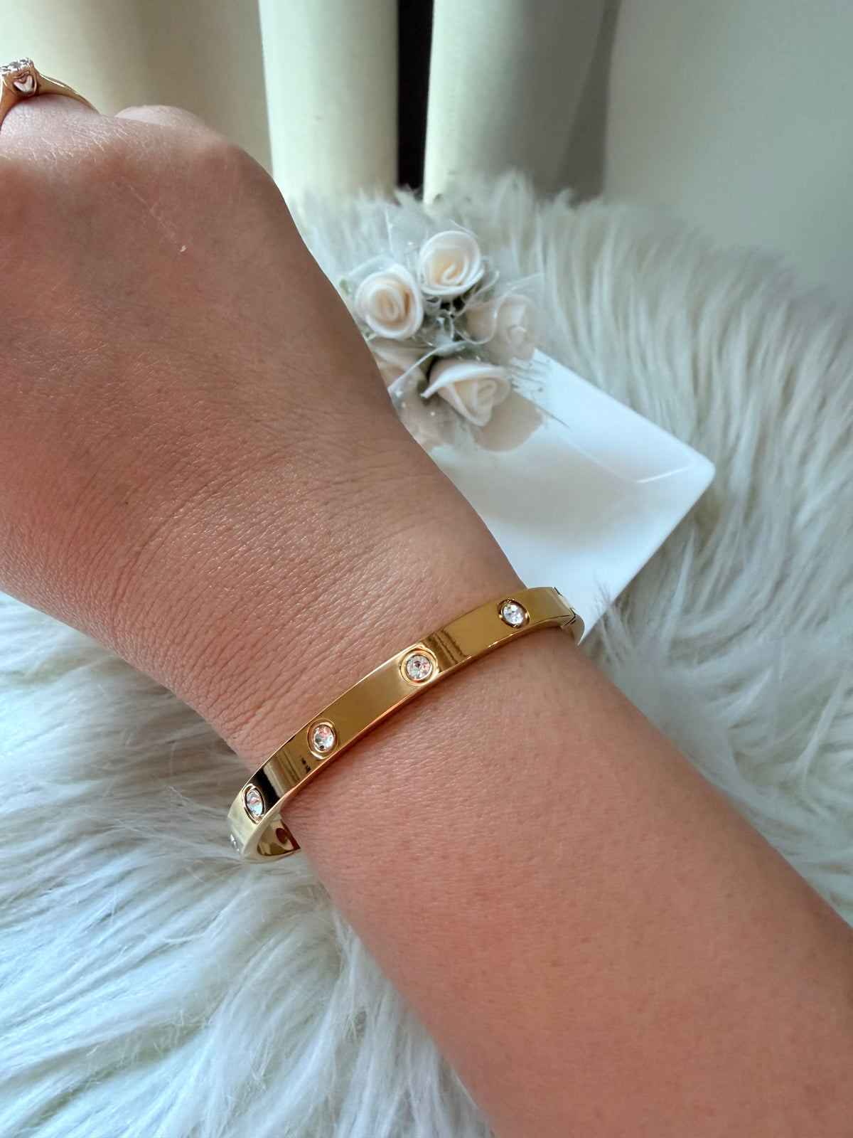 Forever Love Studded Bangle