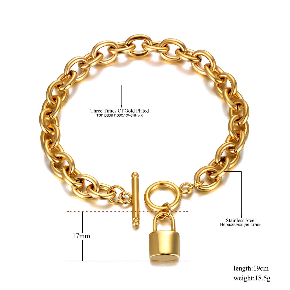 Paris Lock Bracelet