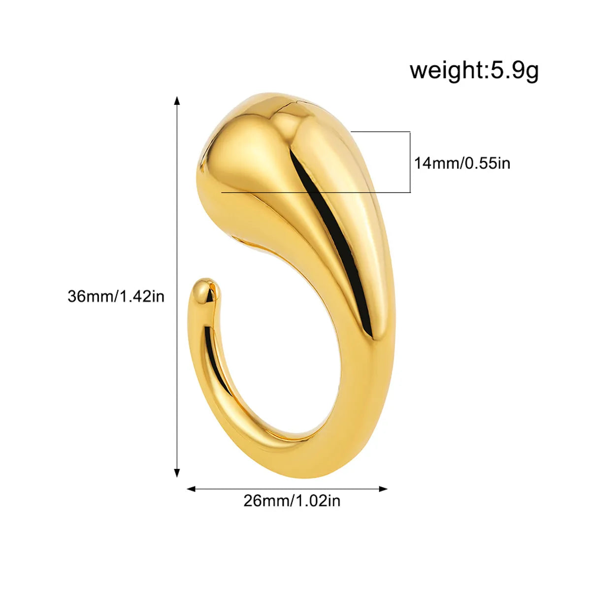 Teardrop Ring