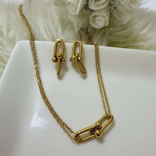 Hardwear Necklace and Earrings Set