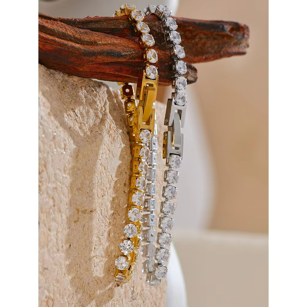 Zirconia Tennis Bracelet