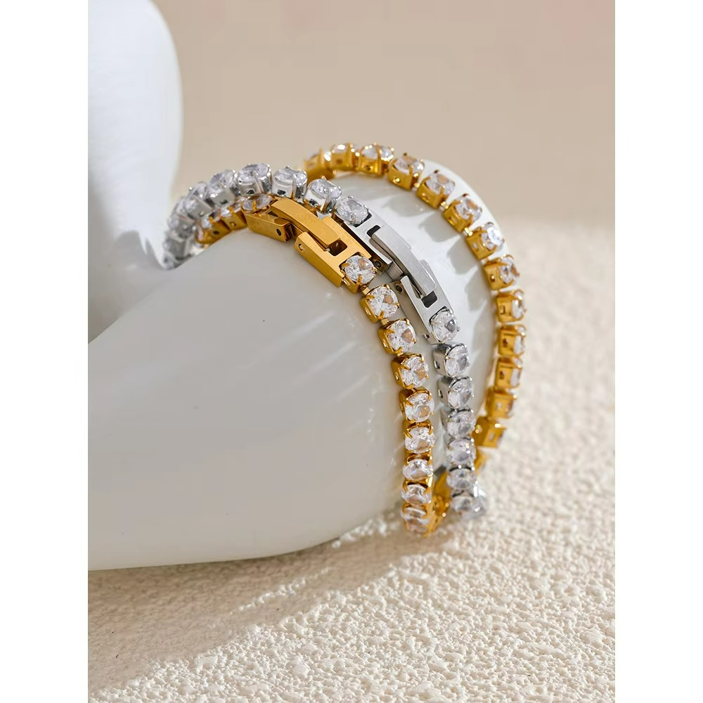 Zirconia Tennis Bracelet