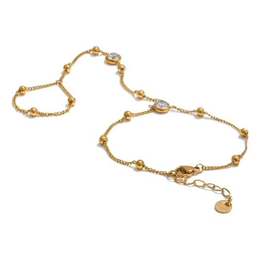 Mira Chain Finger Bracelet