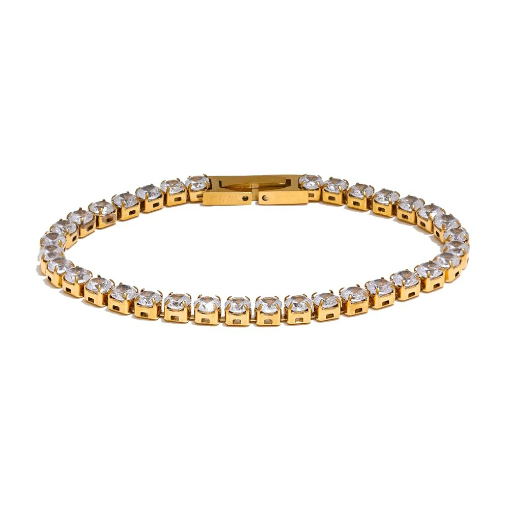 Zirconia Tennis Bracelet