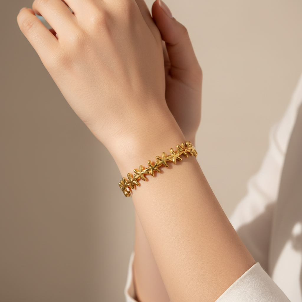 Ocean Series StarFish Cuff Bangle