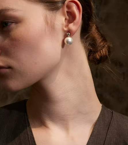 Isla Classic Pearl & Zircon Stud Earrings