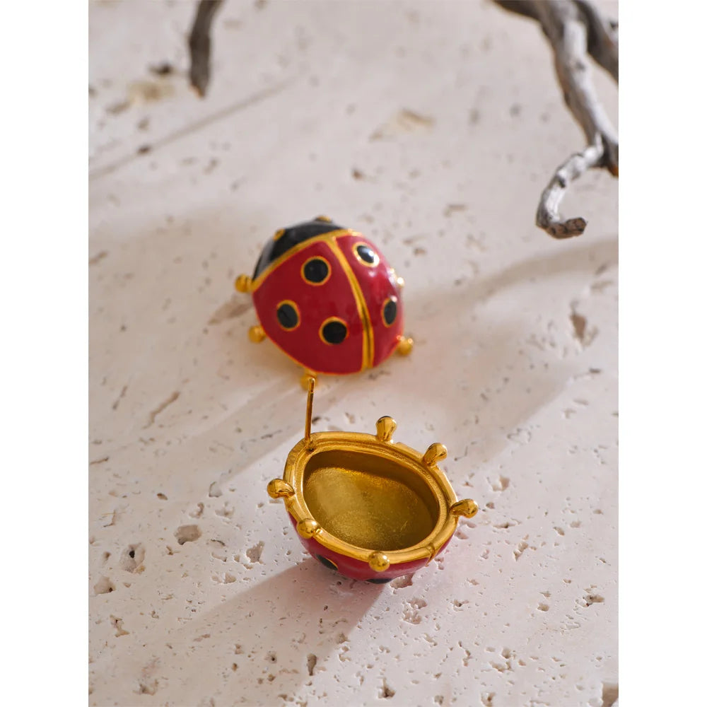 Ladybug Studd Earrings