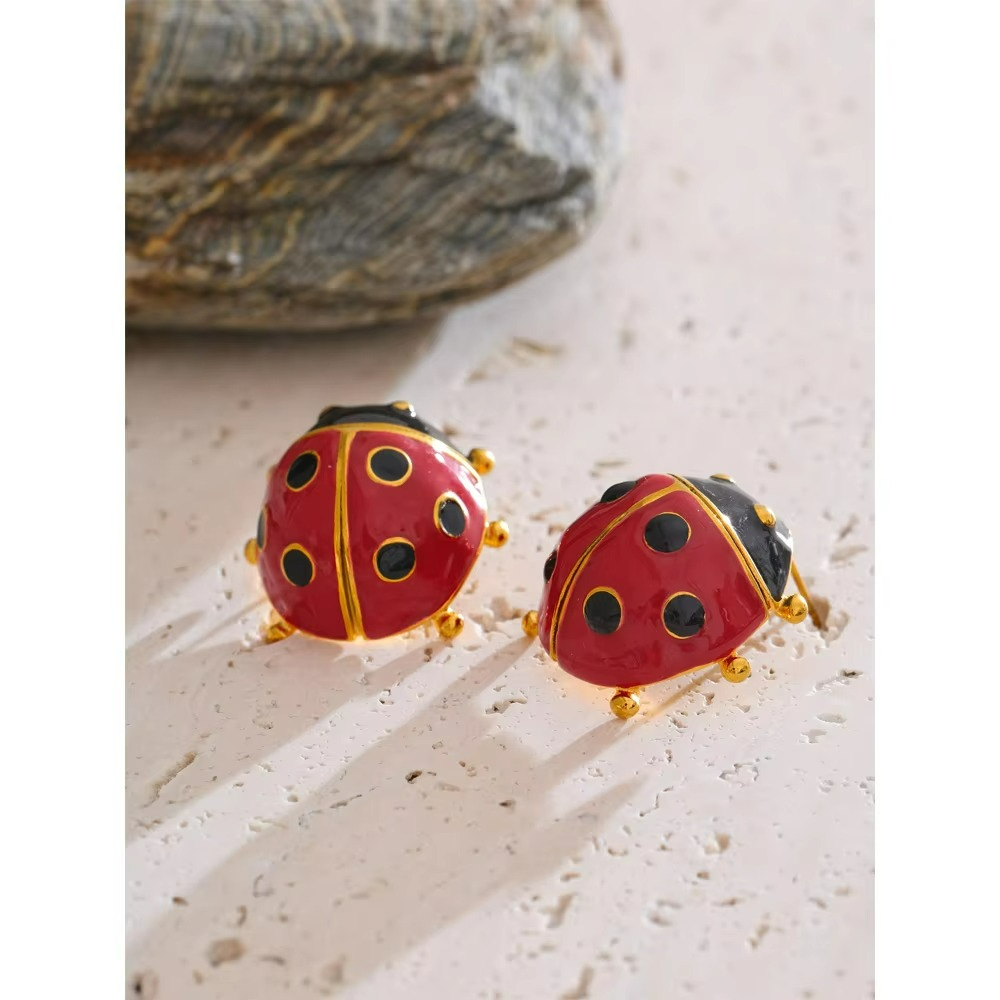 Ladybug Studd Earrings