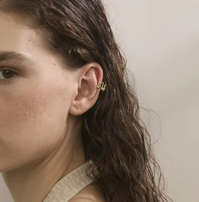 Waves Ear Cuff Earrings