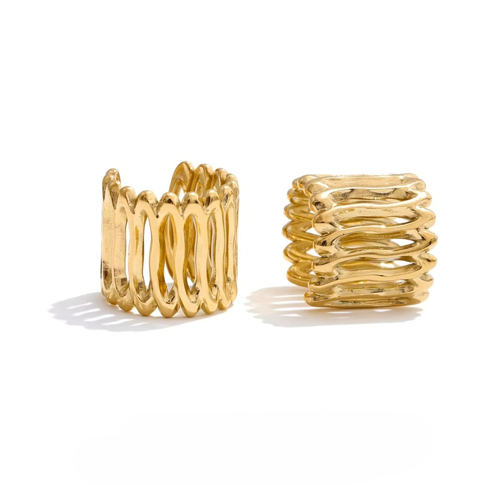 Geometric Ear Cuff Earrings