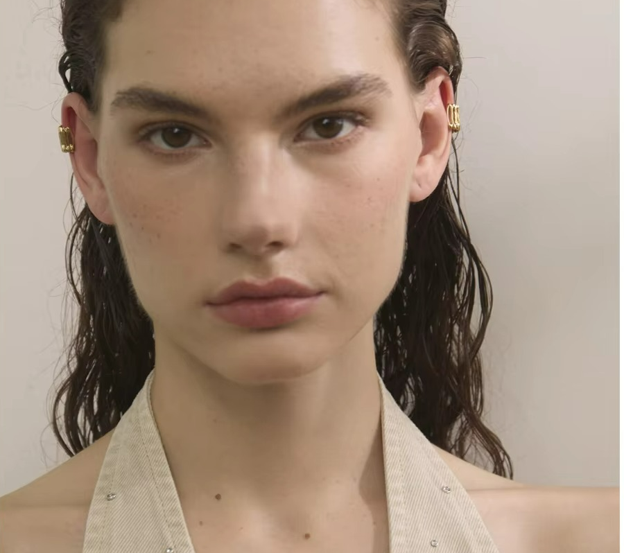 Geometric Ear Cuff Earrings