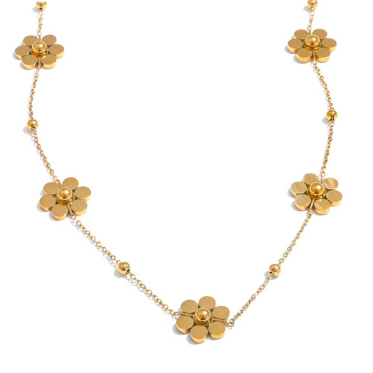 Flower Chain Necklace