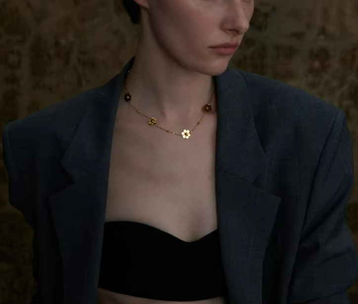 Flower Chain Necklace