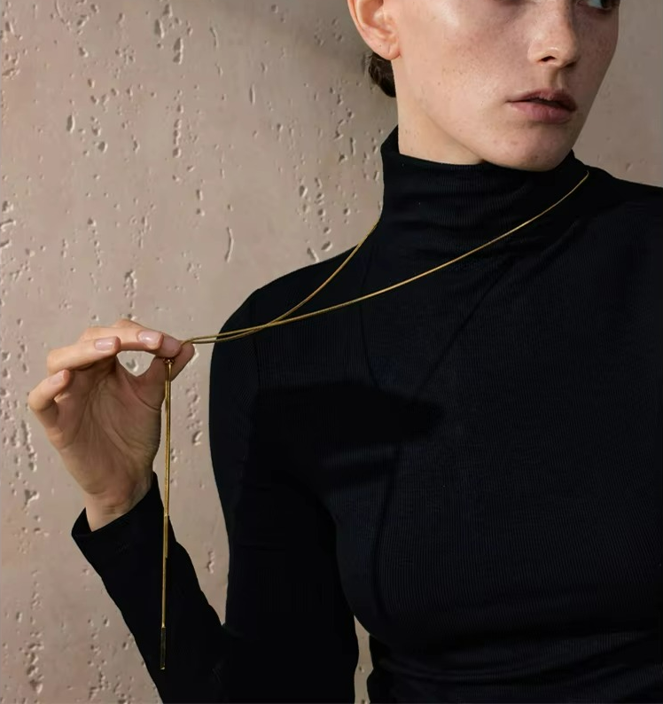 Sweater Chain Necklace