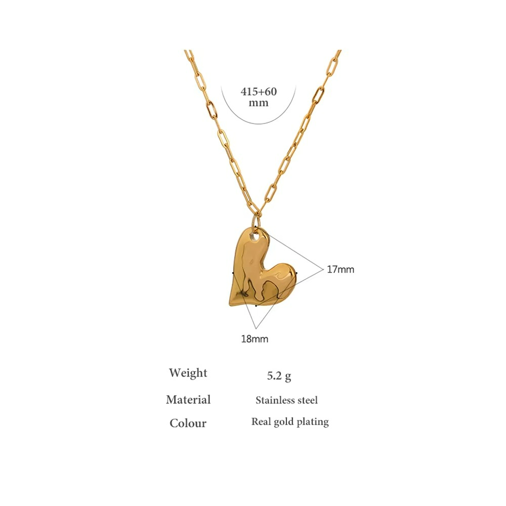 Heart Chain Necklace