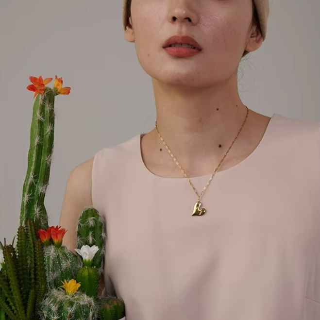 Heart Chain Necklace