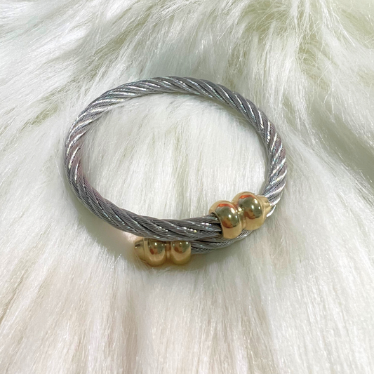 Twisted Cable Bangle