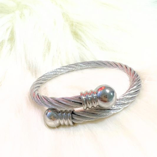 Twisted Cable Bangle