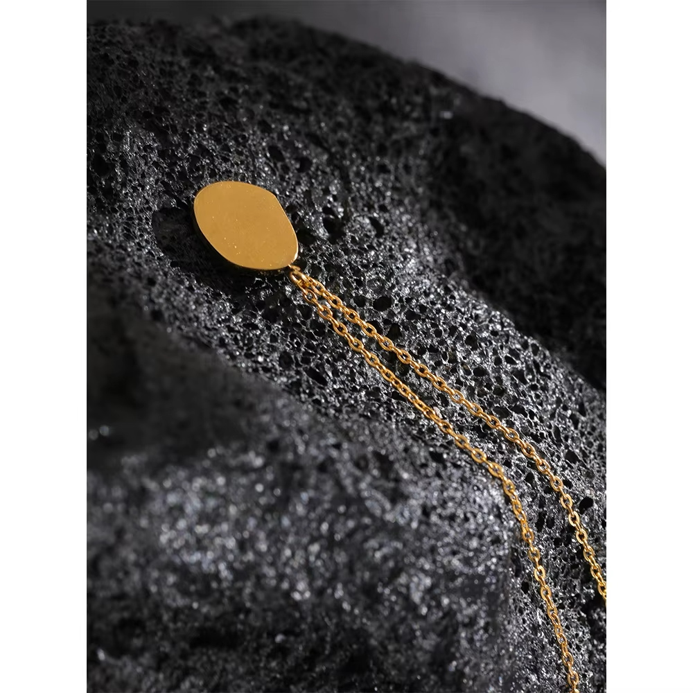 Processed Opal Minimalist Necklace