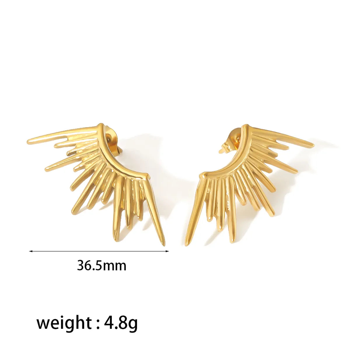 Rising Sun Necklace and Earrings Set