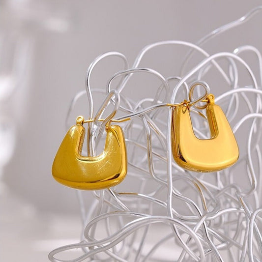 Chunky Hoop Earrings