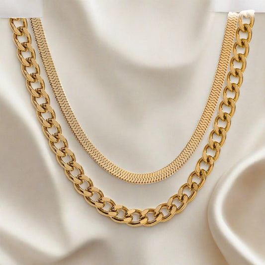 Stainless 18K Gold Plated Necklace